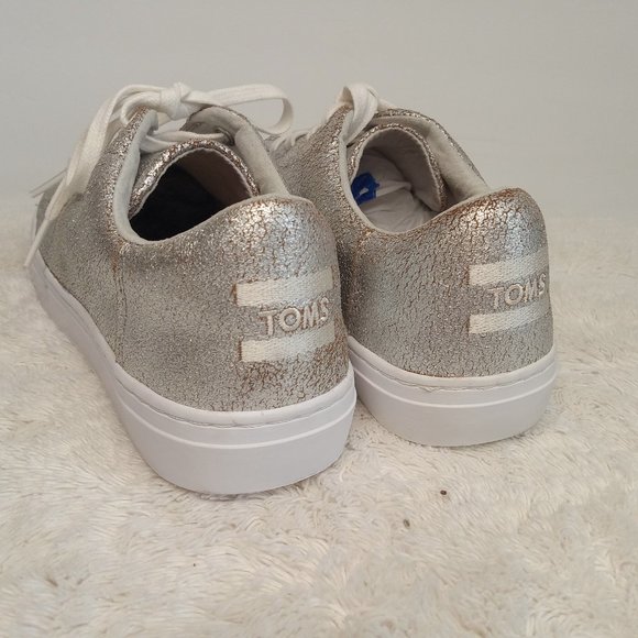 Toms Silver Sneakers - Picture 5 of 11